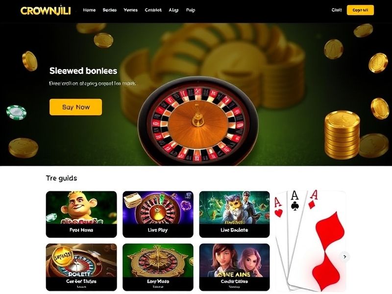 Welcome to CrownJili, your ultimate destination for online gambling. Explore exclusive casino bonuses, live dealer games, real money gaming, and trusted reviews. Start playing today at crownjili.com!